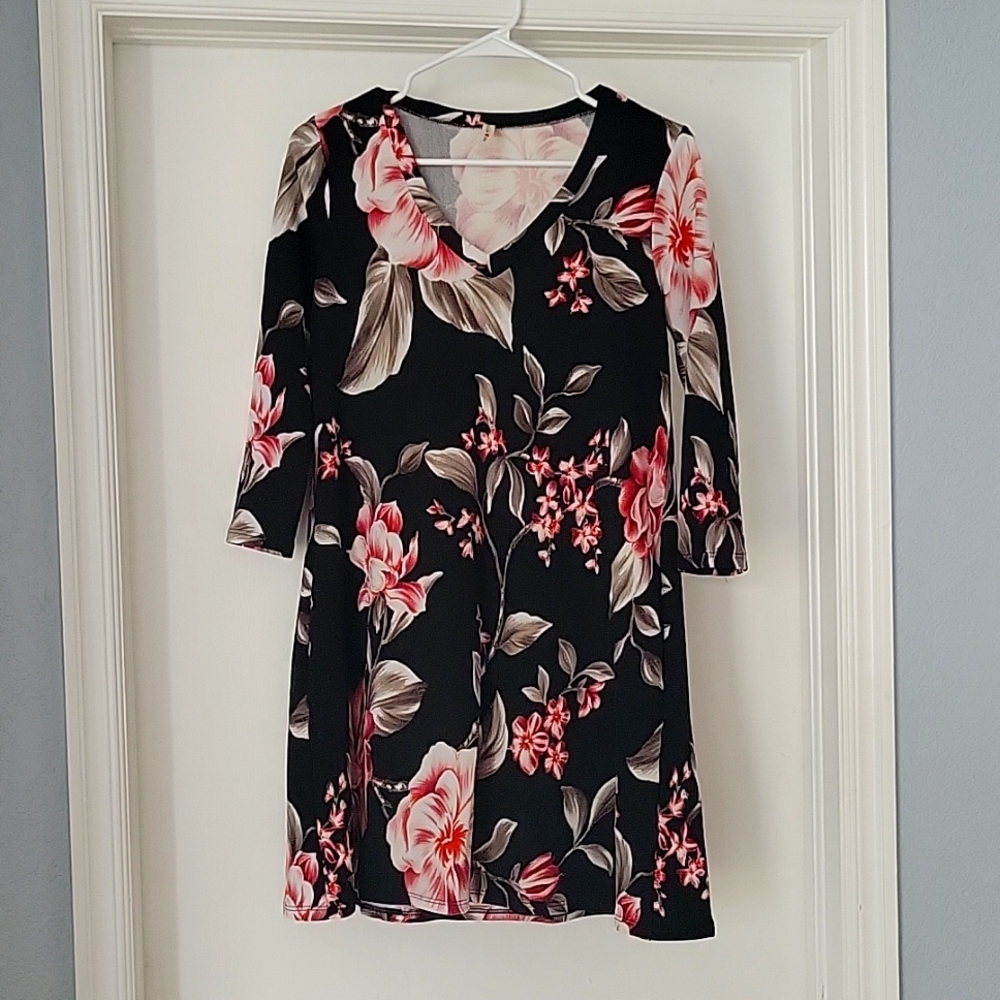 Gorilla Cat Summer Dress with Pockets